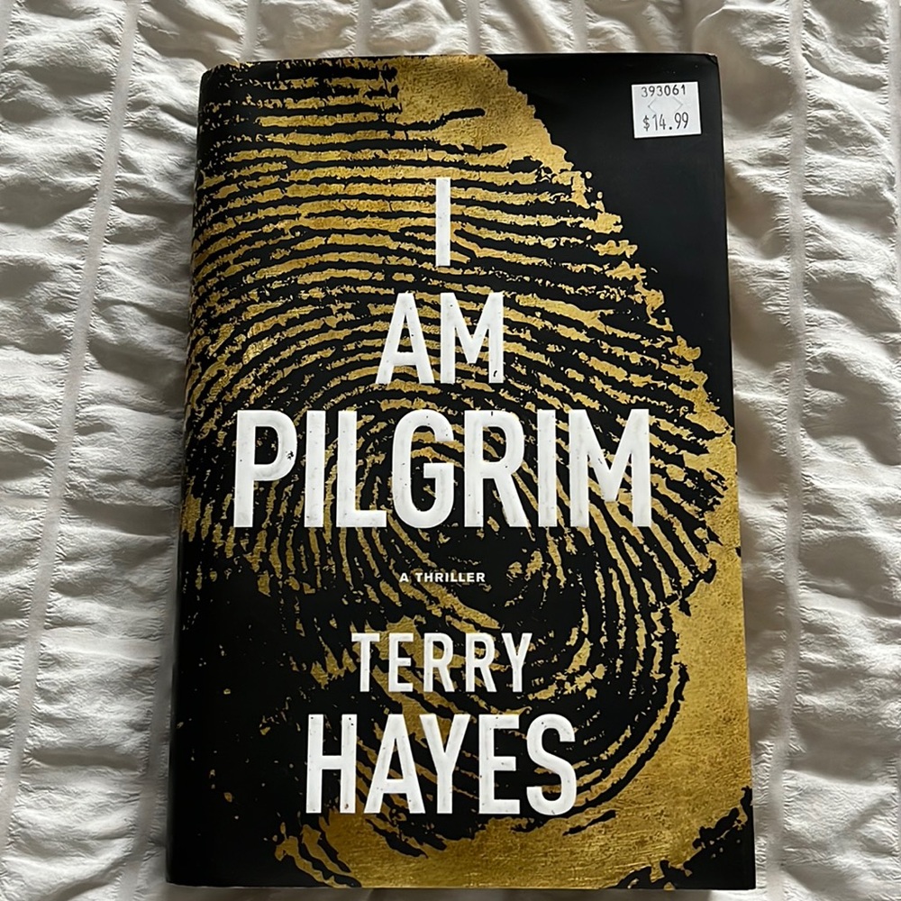 Hard cover book I am Pilgrim by Terry Hayes